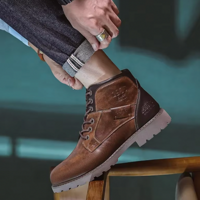 Aaron Vintage Leather Boots