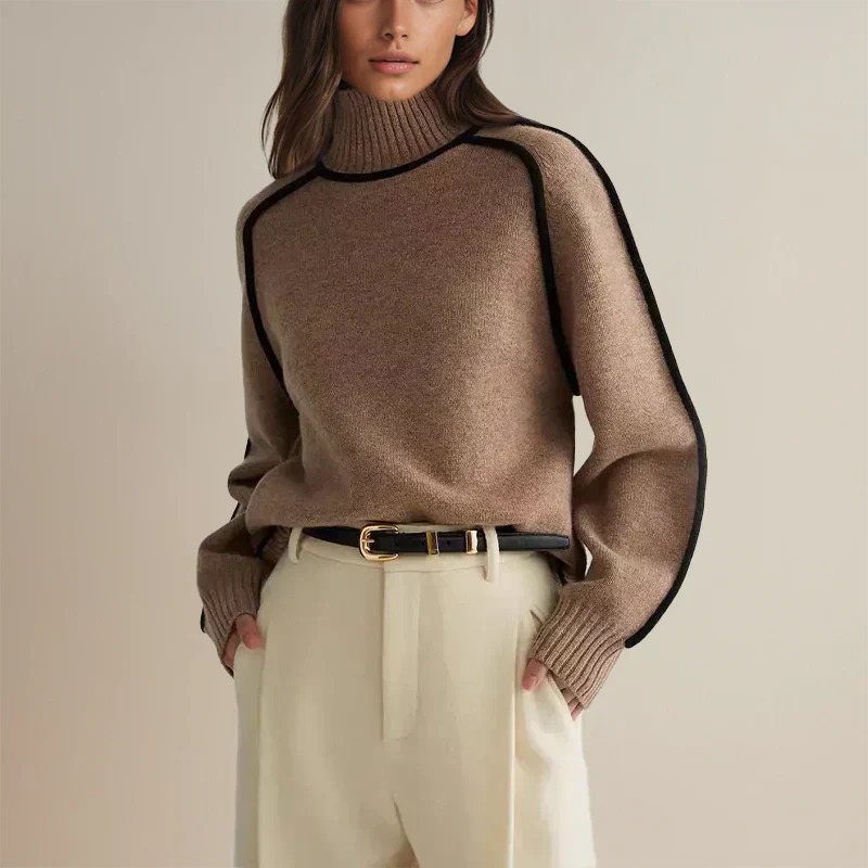 Amanda - Stylish Turtleneck Sweater