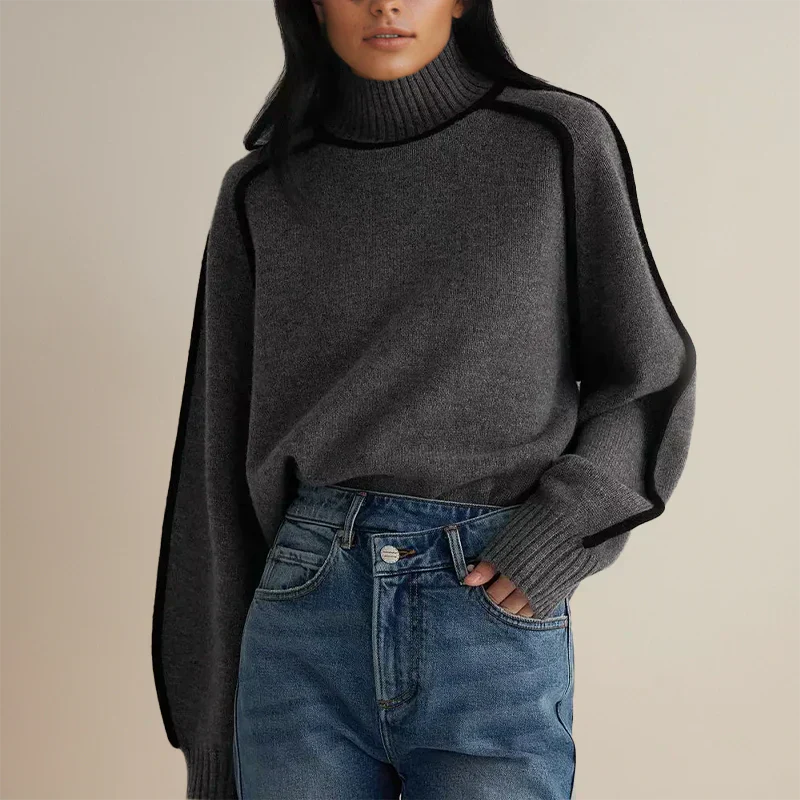 Amanda - Stylish Turtleneck Sweater
