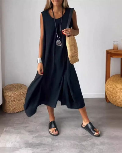 Blome | Sleeveless Boho Midi Dress