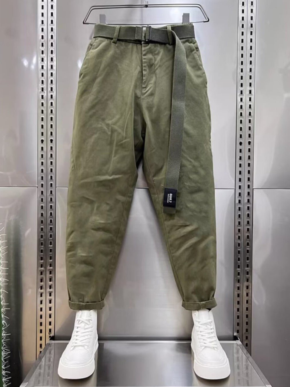 Braxton | Casual Trousers with Belt