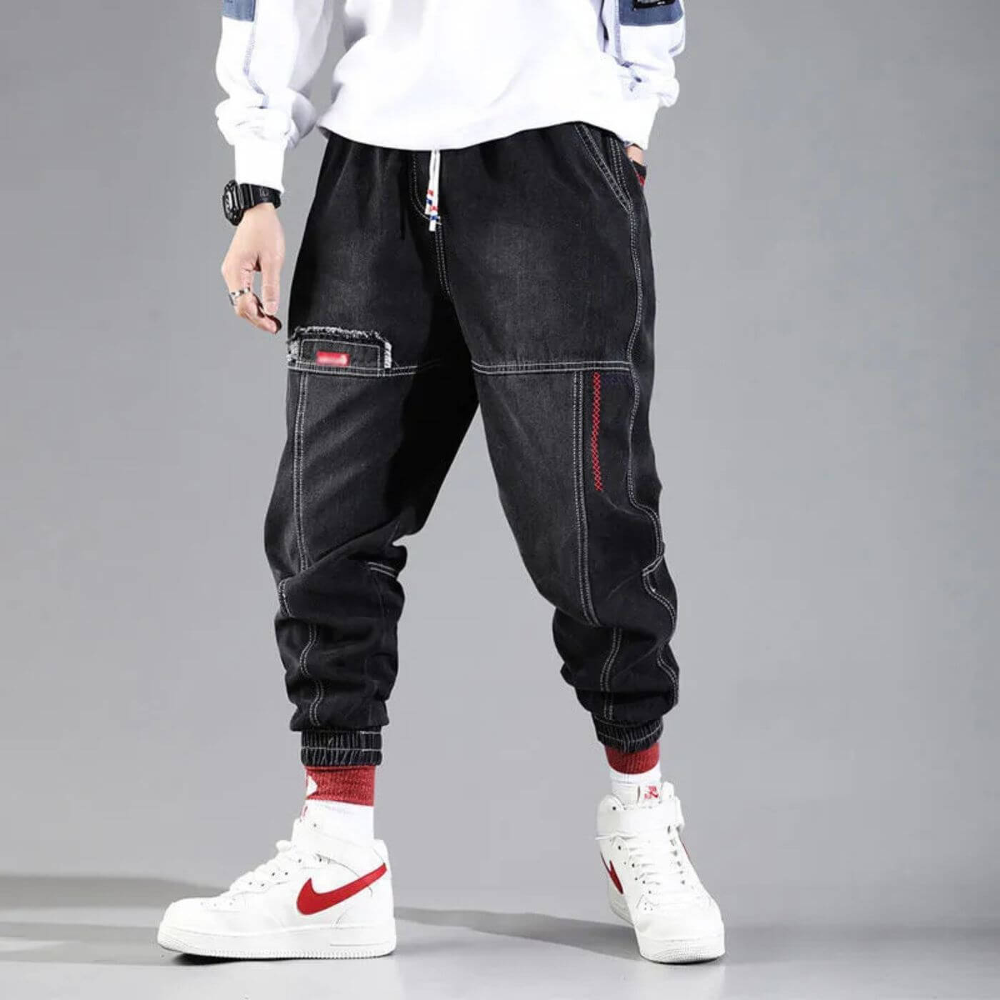 Bruno - Harem Pants with Drawstring