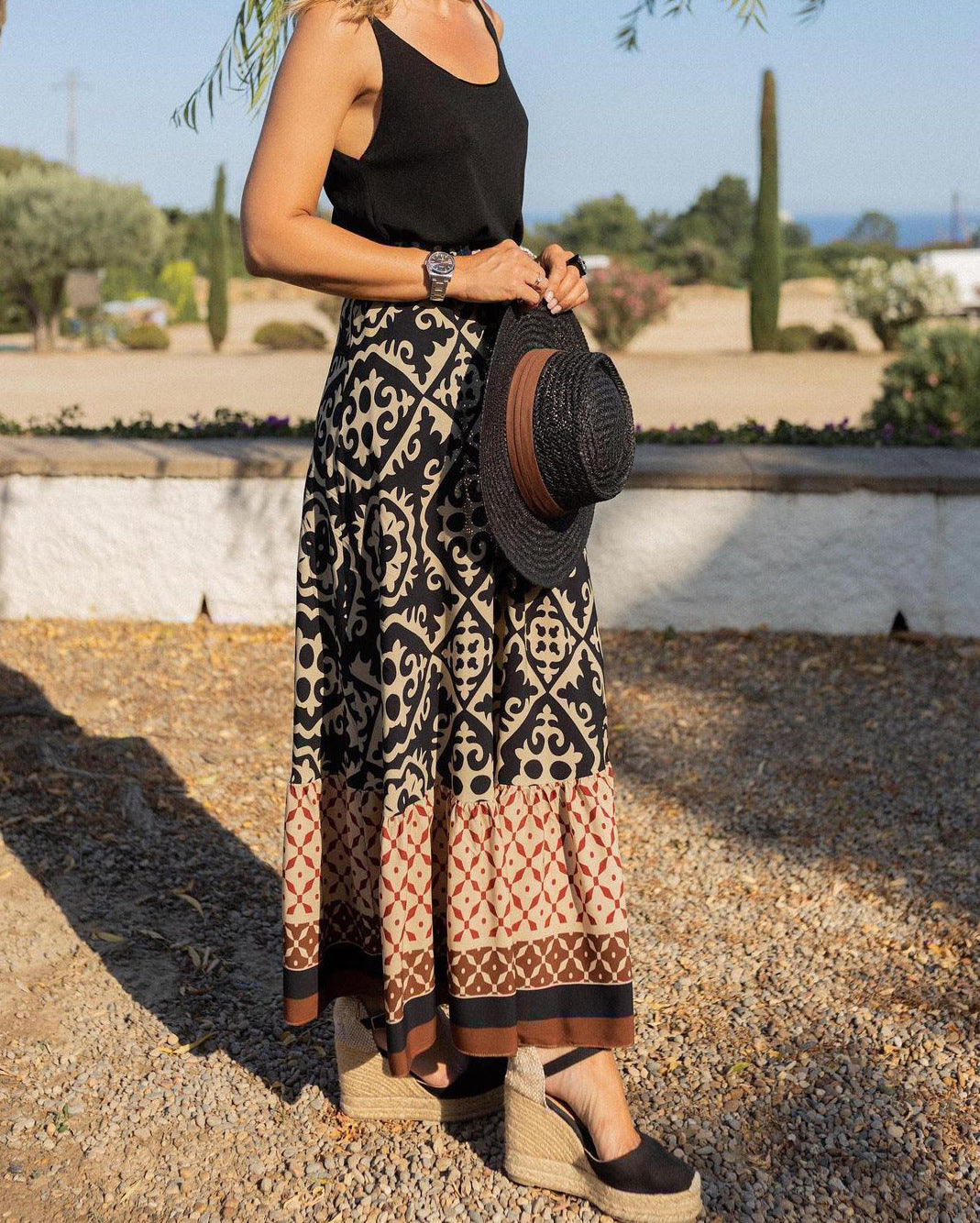 Elixie | Loose Fit Summer Swing Skirt