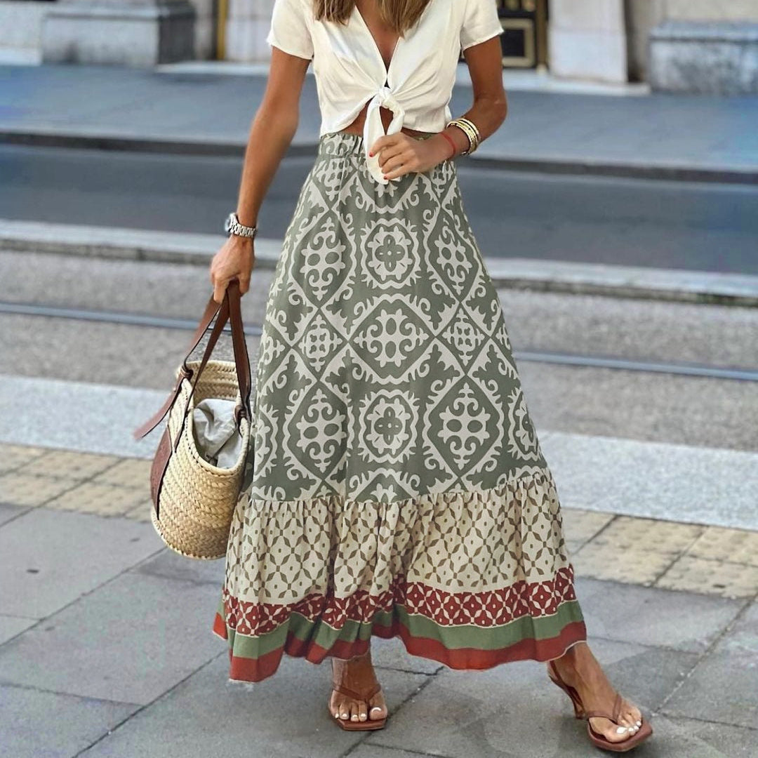 Elixie | Loose Fit Summer Swing Skirt