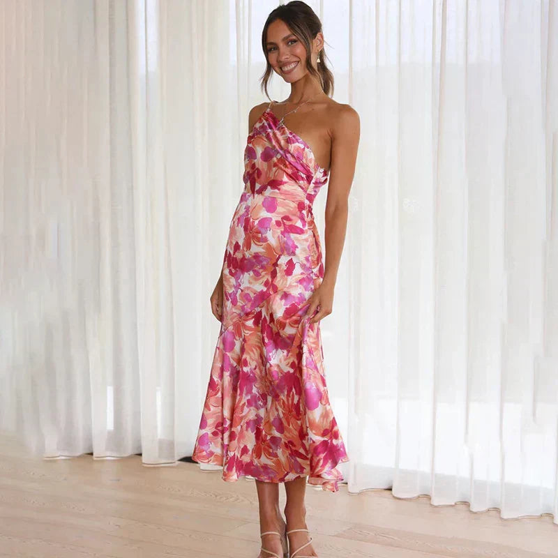 Eliza | Elegant One-Shoulder Dress