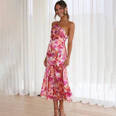 Eliza | Elegant One-Shoulder Dress