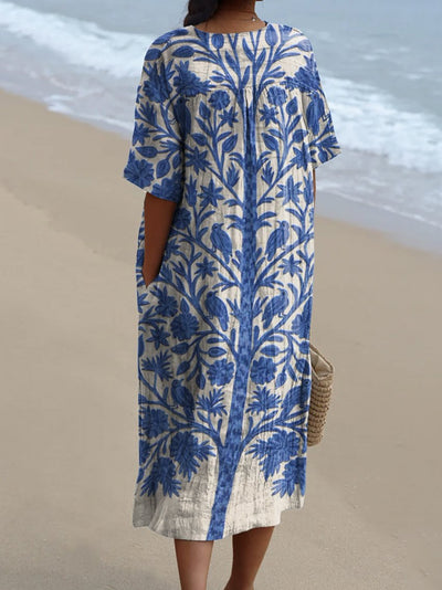 Emeline | Vintage Floral Dress