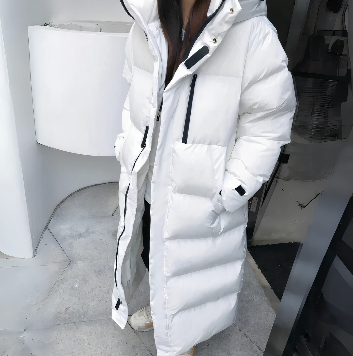 Felice | Chic and Weather-Resistant Long Jacket
