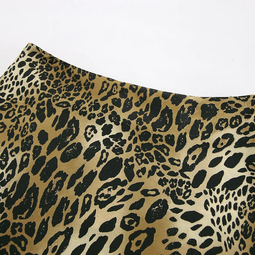 Freya | Elegant Printed Midi Skirt