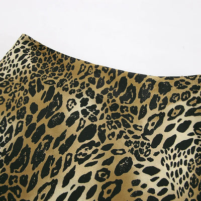 Freya | Elegant Printed Midi Skirt