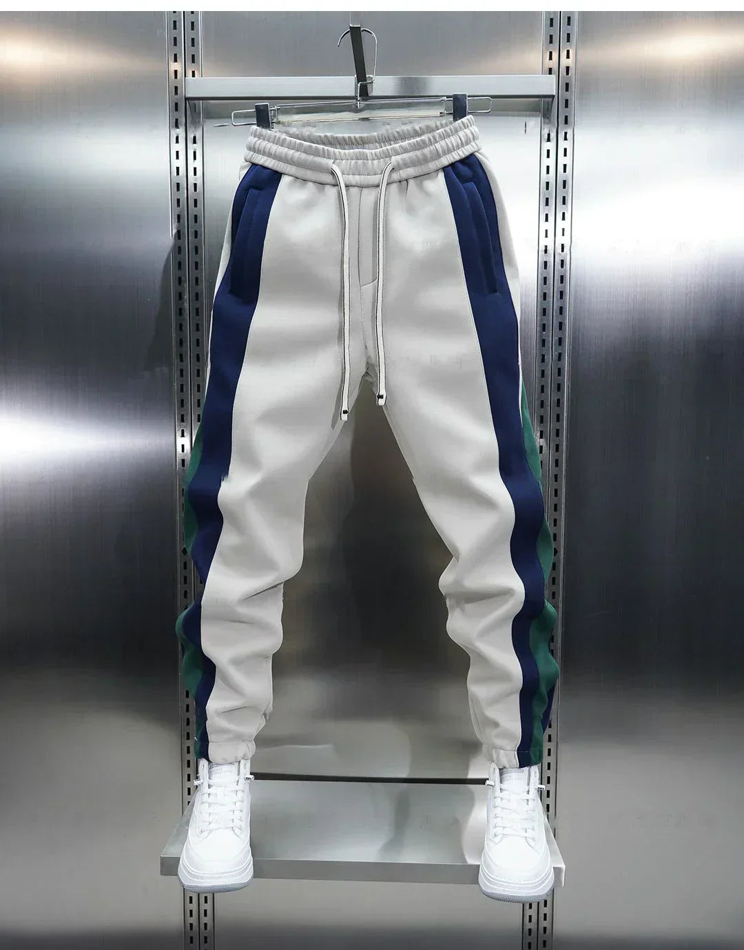 Grant | Fashion Trousers with Contrast Stripes