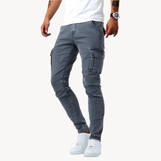 PAULO I STRETCHABLE CARGO PANTS