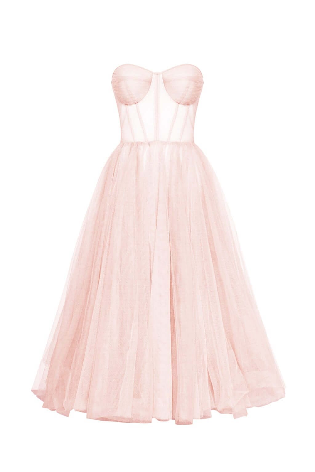 Jennifer | Elegant Strapless Dress