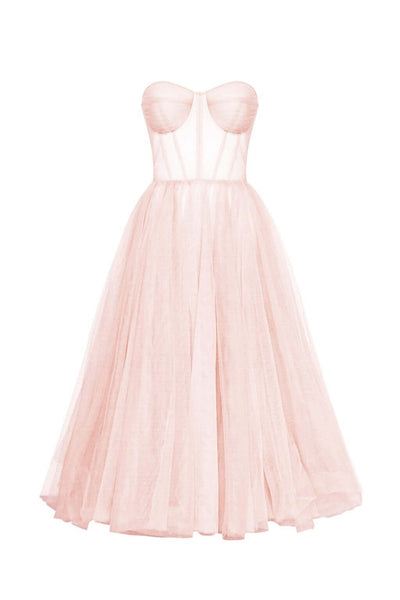 Jennifer | Elegant Strapless Dress