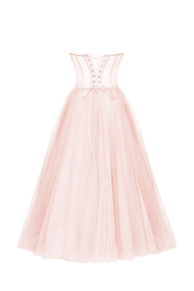 Jennifer | Elegant Strapless Dress