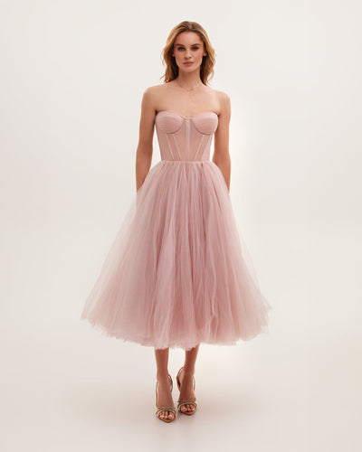 Jennifer | Elegant Strapless Dress
