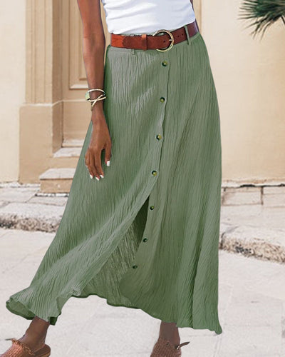Jynessa | Casual Summer Midi Skirt for Women