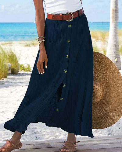 Jynessa | Casual Summer Midi Skirt for Women