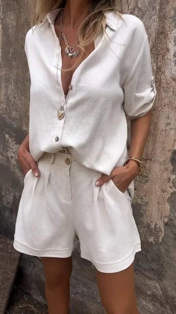 LIVIA | THE AIRY LINEN SET