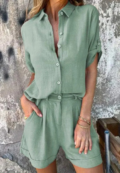 LIVIA | THE AIRY LINEN SET