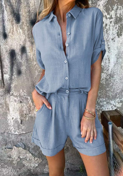 LIVIA | THE AIRY LINEN SET