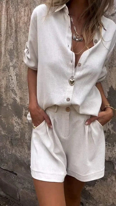 LIVIA | THE AIRY LINEN SET