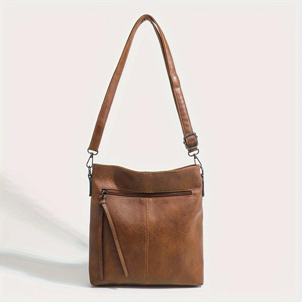 Lina | Vintage Checkerboard Crossbody Bag