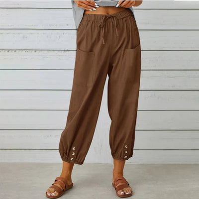 Luxen | Elastic Waist Casual Women's Pants
