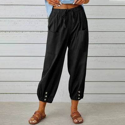 Luxen | Elastic Waist Casual Women's Pants