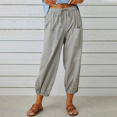 Luxen | Elastic Waist Casual Women's Pants