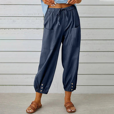 Luxen | Elastic Waist Casual Women's Pants