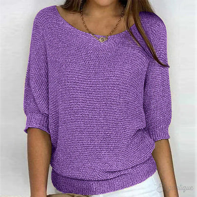 Lydia | Cozy Knit Pullover