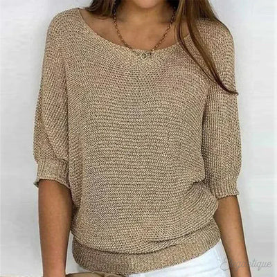 Lydia | Cozy Knit Pullover