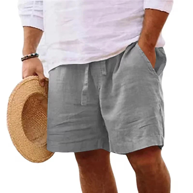 Miguel | Breezy Linen Swim Shorts