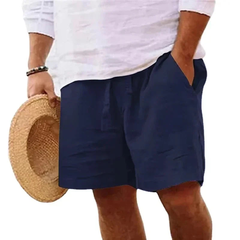 Miguel | Breezy Linen Swim Shorts