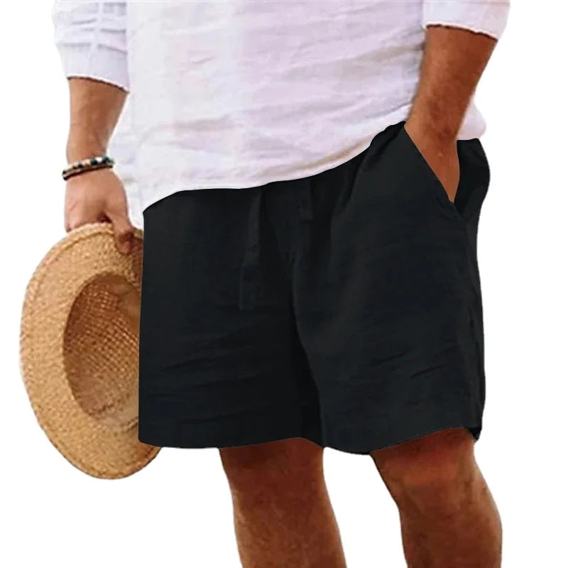 Miguel | Breezy Linen Swim Shorts