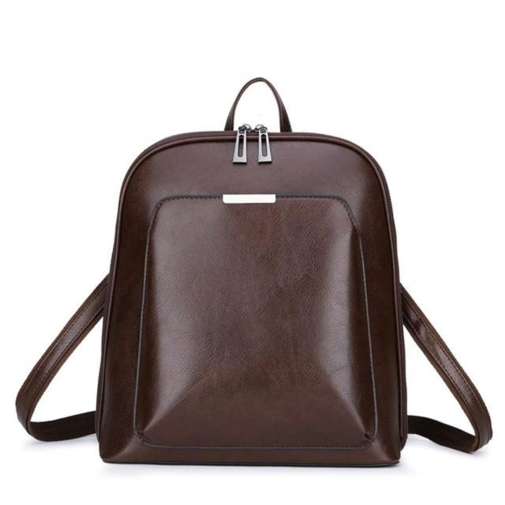 Naomi | Timeless Double-Zip Backpack with Elegant Simplicity