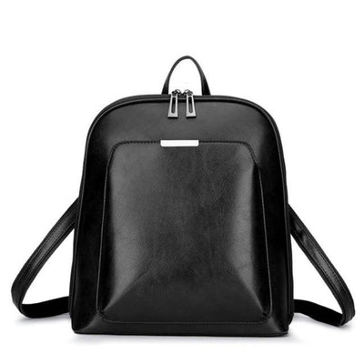 Naomi | Timeless Double-Zip Backpack with Elegant Simplicity