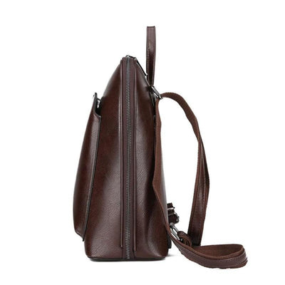 Naomi | Timeless Double-Zip Backpack with Elegant Simplicity