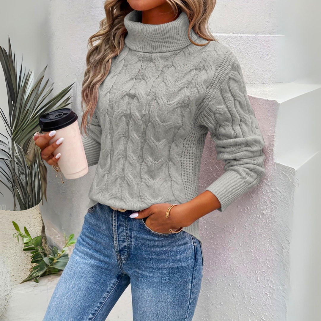 Nina | Cozy Knit Turtleneck Sweater
