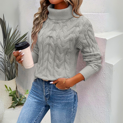 Nina | Cozy Knit Turtleneck Sweater