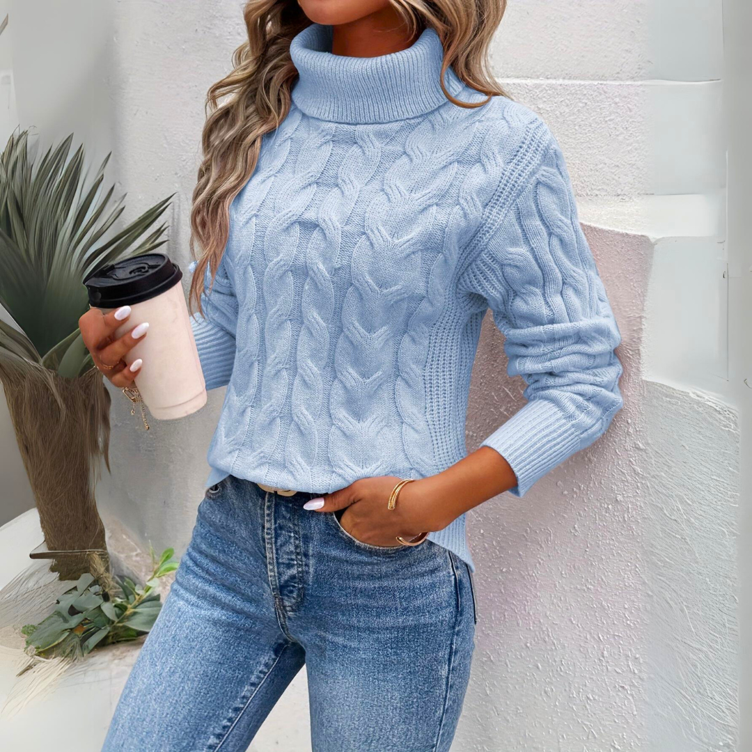 Nina | Cozy Knit Turtleneck Sweater