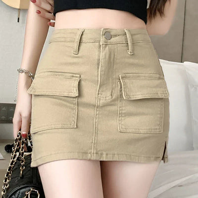 Nina | Versatile Plus Size Utility Skort