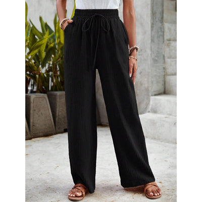 Novara | Relaxed High Waist Wide Leg Pants