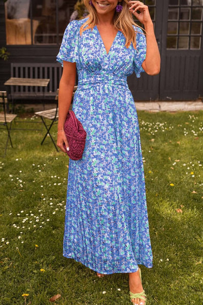 Pauline | Long Floral Dress