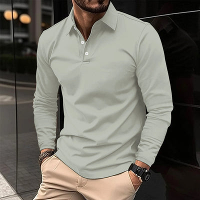 Ralph - Casual Long Sleeve Polo Shirt