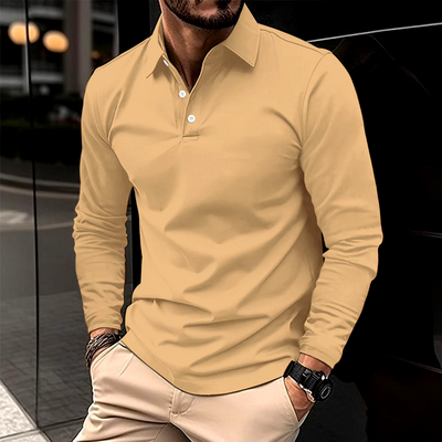 Ralph - Casual Long Sleeve Polo Shirt