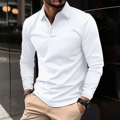 Ralph - Casual Long Sleeve Polo Shirt