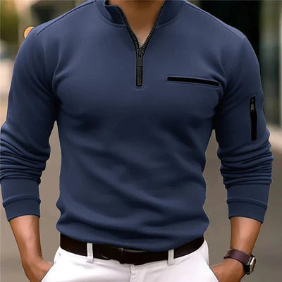 Robin – Long Sleeve Polo Shirt for Men
