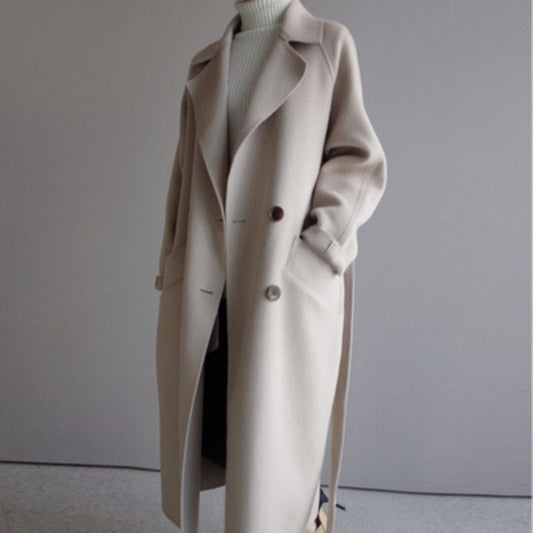 Clara | Elegant Cashmere Overcoat for Women